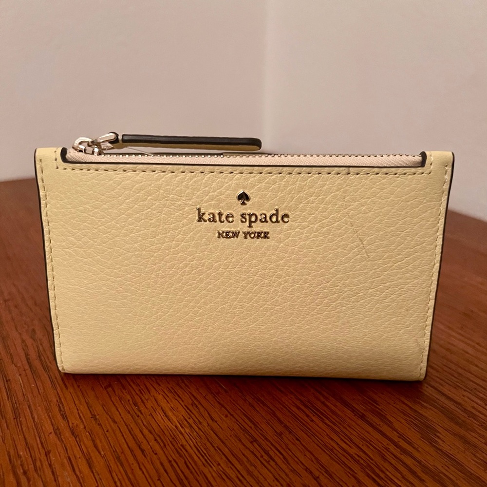 Kate Spade Cream Leather Wallet